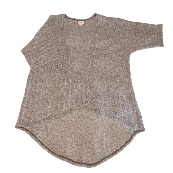 LuLaRoe Lindsay Women's Cardigan Kimono Open Front B/W Size Small - Picture 2 of 13